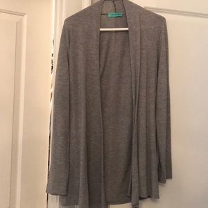 Grey cardigan